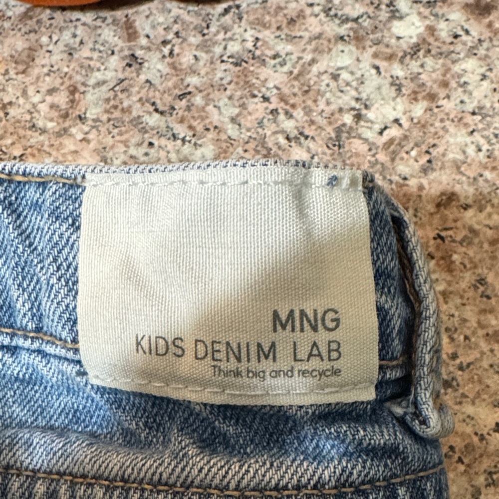 Mango Kids Blue Denim Jeans